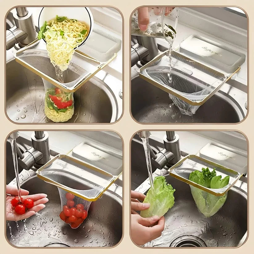 Katlanabilir Lavabo Çöp Filtresi