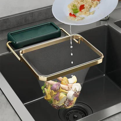 Katlanabilir Lavabo Çöp Filtresi